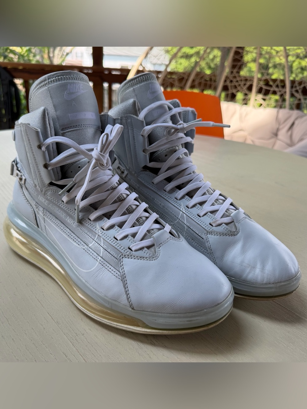 Size 10 - Nike Air Max 720 Saturn Pure Platinum - Picture 7 of 11